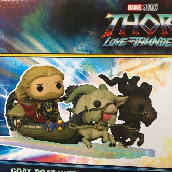 Funko Pop: Marvel: Thor Love & Thunder: Goat Boat #290 - Picture 7 of 9